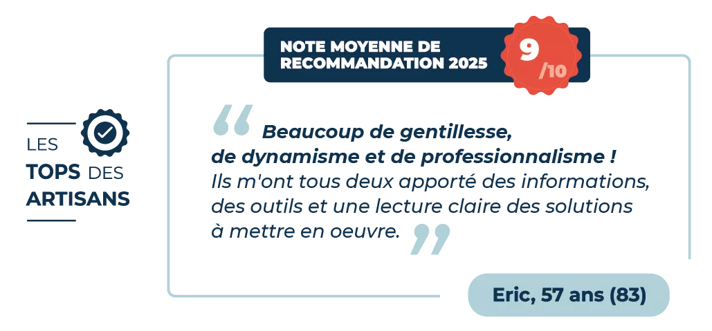 Témoignage Artisan