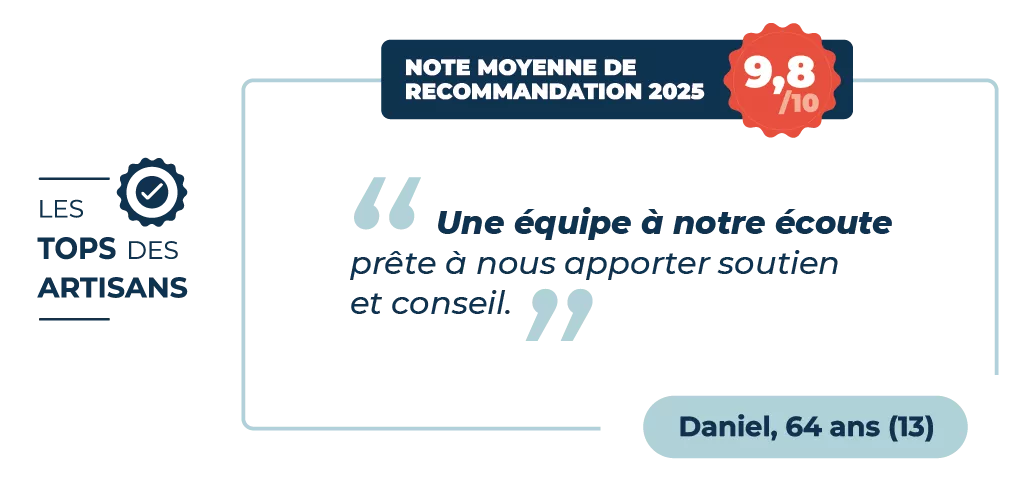 Témoignage Artisan