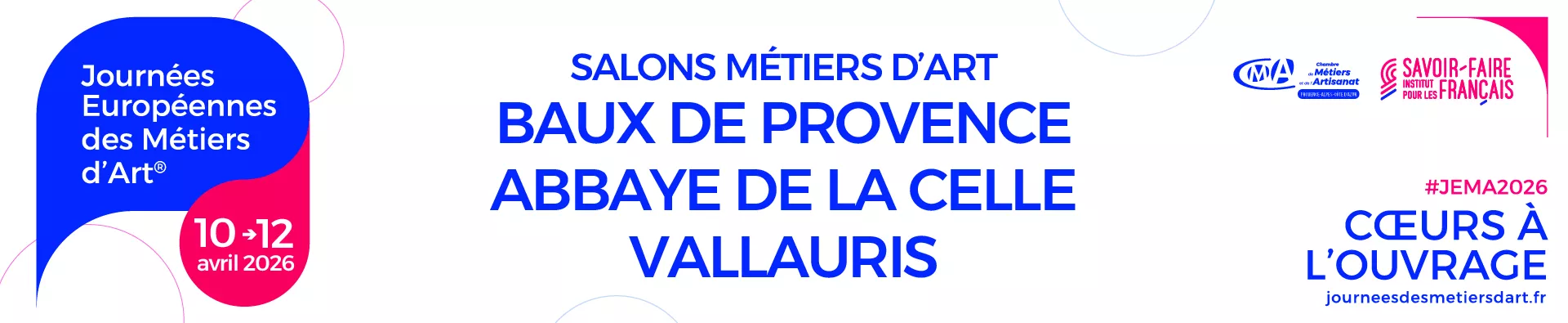 Journées Européennes des Métiers d'Art 2026 - CMA PACA