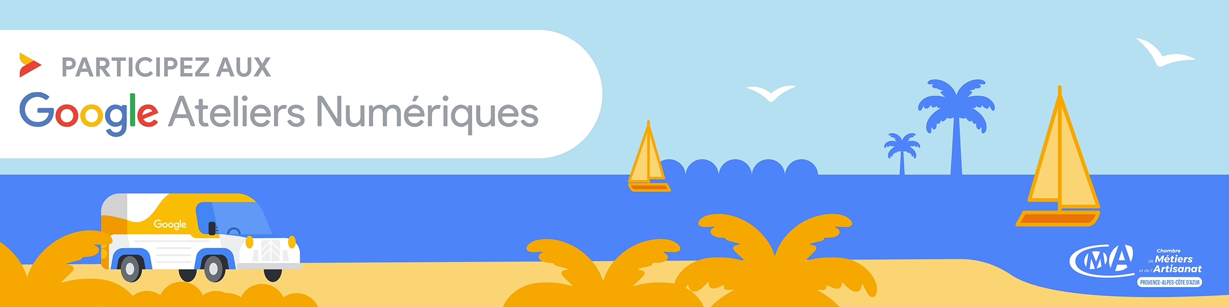 Participez aux Google Ateliers Numériques !